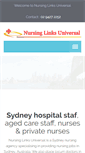 Mobile Screenshot of nlu-nursingagency.com.au